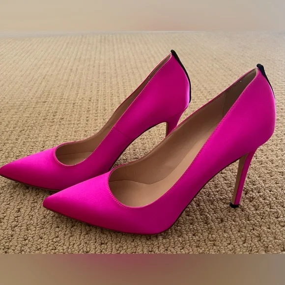 SJP by Sarah Jessica Parker - Fawn heel in “Candy” (fushia), 100mm heel, size 39 - Picture 2 of 7